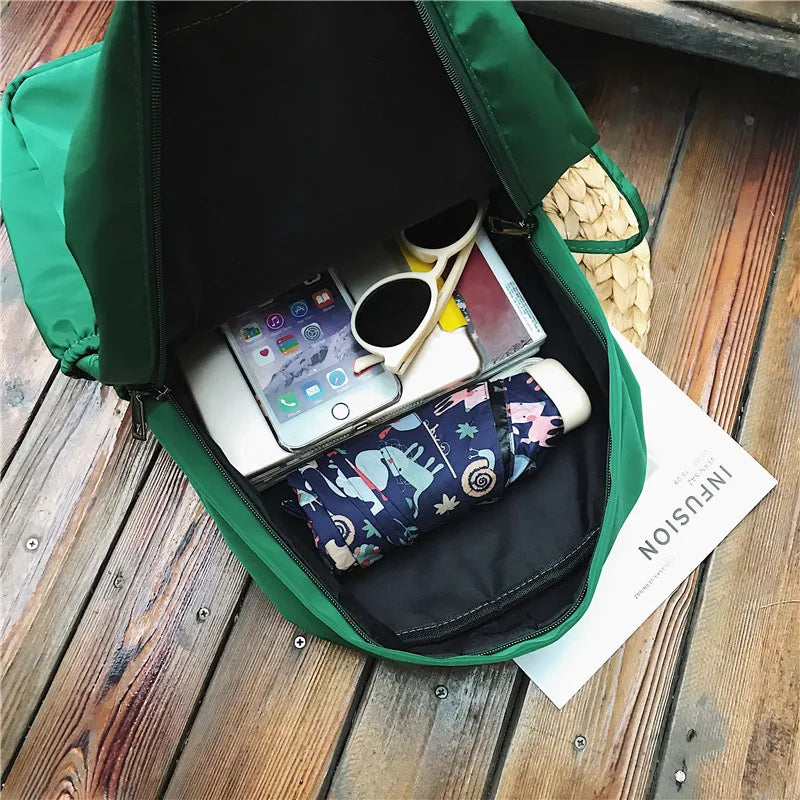 Casual Backpack Women Leisure Back Pack Ladies Knapsack Casual Travel Bags