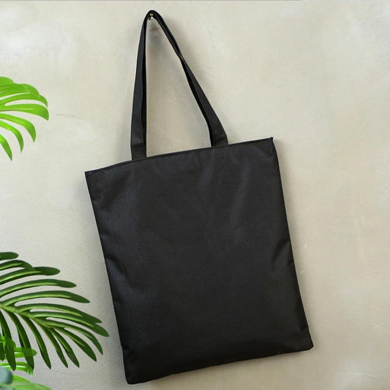 Casual Cartoon Printing Women Handbag Female High Durable Canvas Shoulder Bag