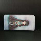 Casual Cartoon Printing Women's Wallet Soft PU Leather Purse Pretty Clutch