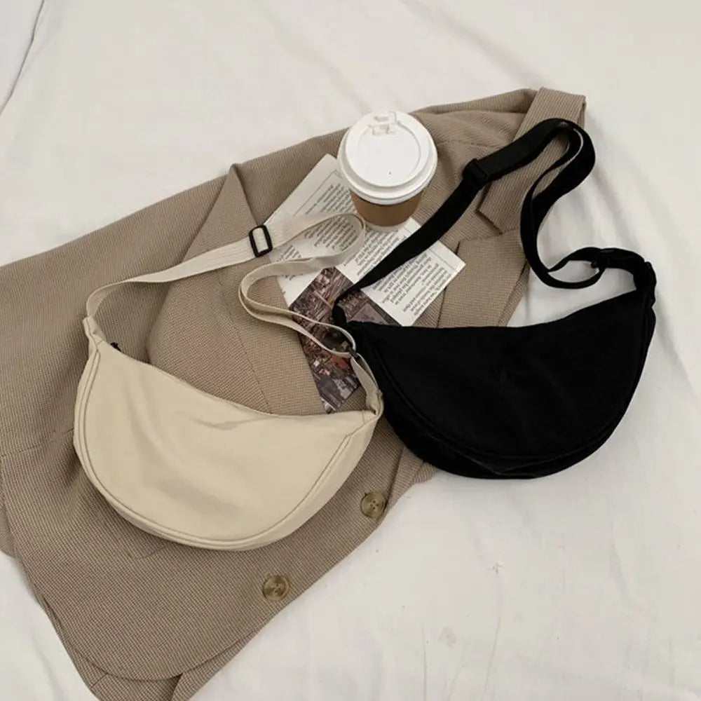 Casual Hobos Portable Nylon Cross Body Bag Shoulder Bags