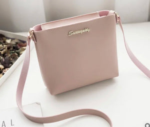 Casual Shoulder Bag Small Women PU Leather HandBags Solid Clutch