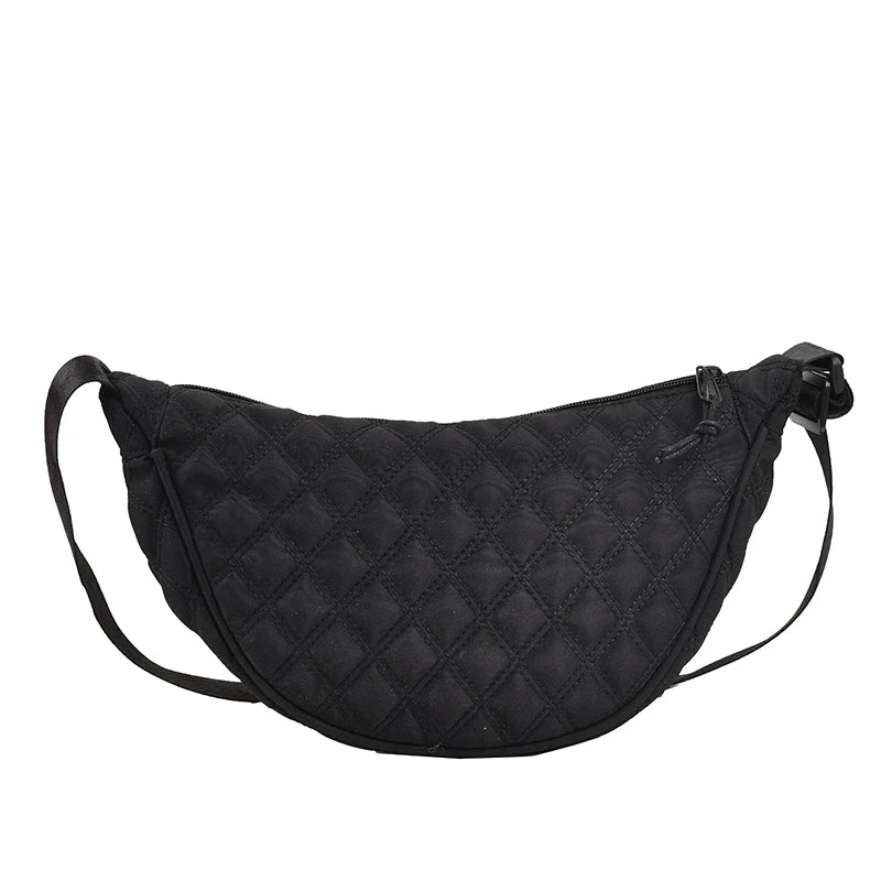 Casual Solid Crossbody Shoulder Bags for Women Handbag Female Hobos Bag