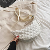 Casual Solid Crossbody Shoulder Bags for Women Handbag Female Hobos Bag