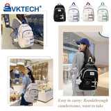 Casual Student School Bag Backpack Large Capacity Girl College Backpack