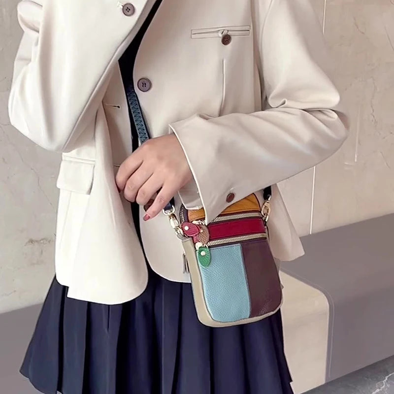 Vintage Leather Shoulder Messenger Handbags