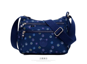 Casual Nylon Shoulder Bags Print Crossbody Handbags