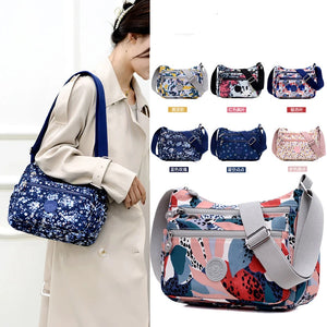 Casual Nylon Shoulder Bags Print Crossbody Handbags