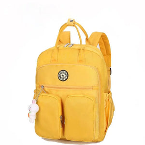 Casual Waterproof Woman Backpack School bags Soft Handle Multi-pocket Travel