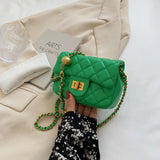 Vintage Chain Shoulder Bag Crossbody Handbag