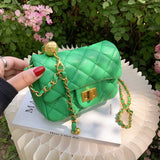 Vintage Chain Shoulder Bag Crossbody Handbag