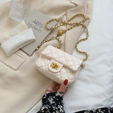 Vintage Chain Shoulder Bag Crossbody Handbag