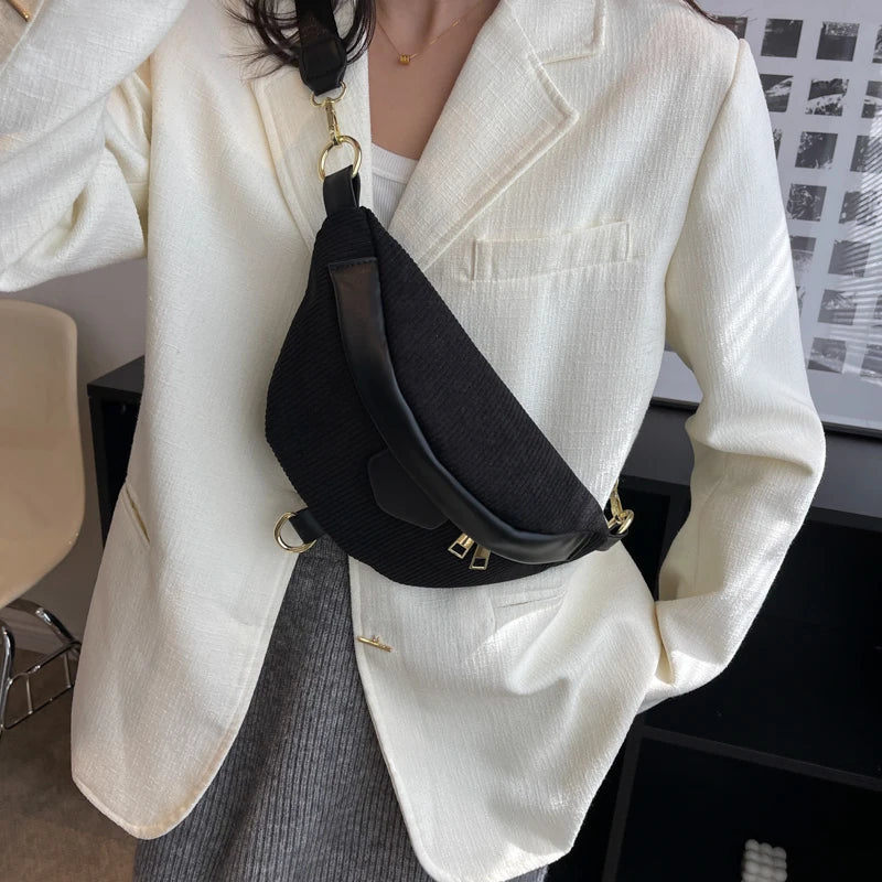Casual Chest Bag for Women Crossbody Bag