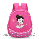 Girls Ballet Dance Bag Embroidered Canvas Gymnastic Sport Backpack