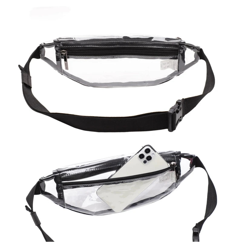 Casual Waist Fanny Pack Sling Chest Pouch Sports Travel Belt Bum Bag