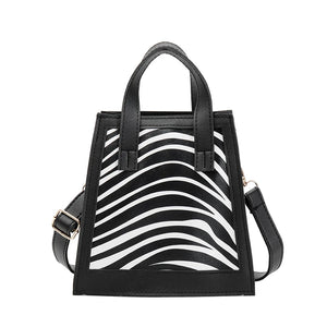 Houndstooth Print Shoulder Bag Women Casual Small Handbags Crossbody Bags