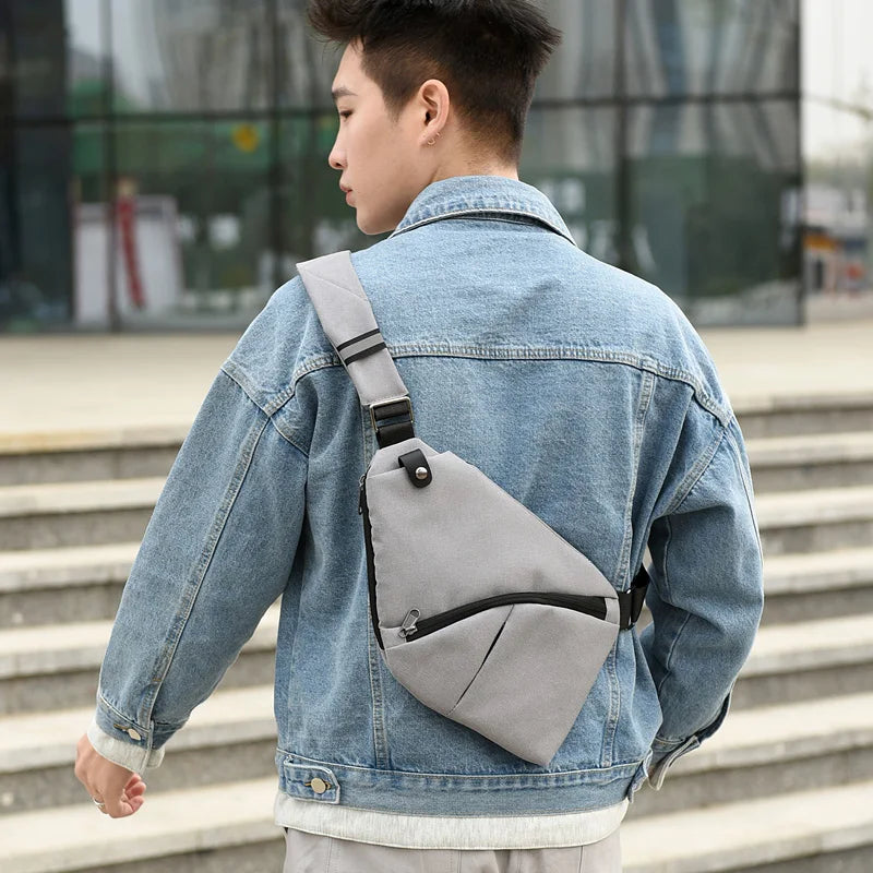 Anti-theft Chest Bag Small Messenger Waterproof Shoulder Sl