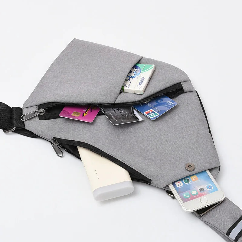 Anti-theft Chest Bag Small Messenger Waterproof Shoulder Sl
