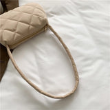 Casual Quilted Nylon Commute Bag for Women