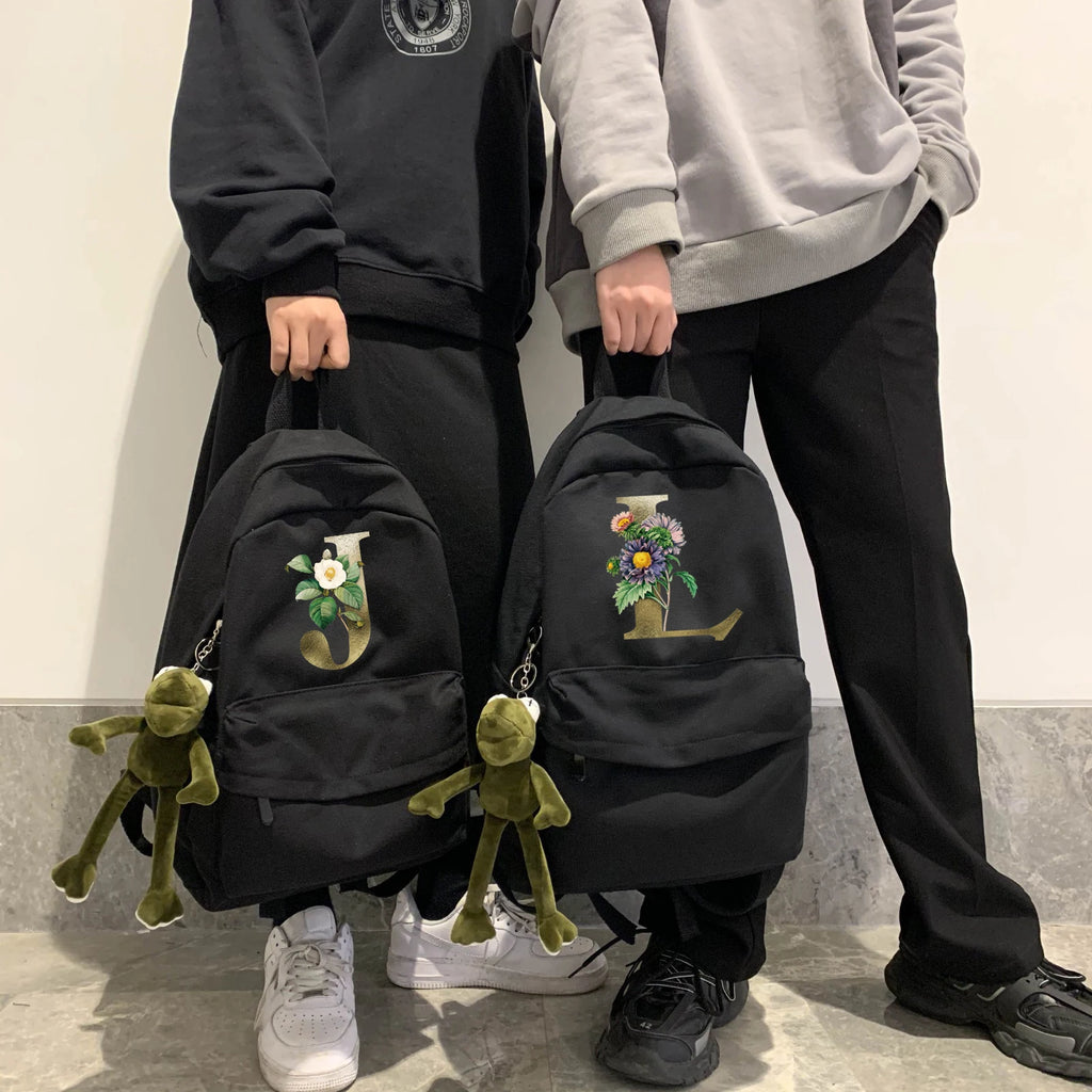 Canvas Backpack Large Capacity Travel Backpacks Unisex School Bag