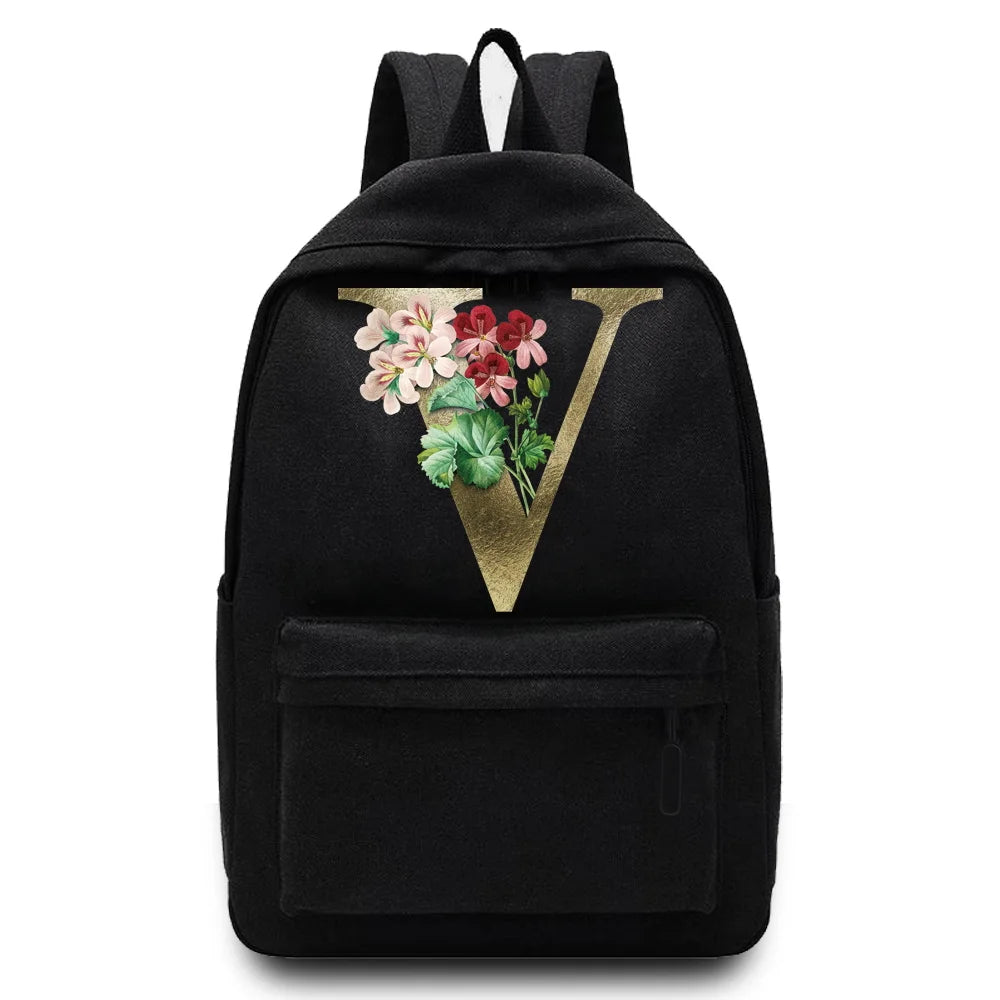 Canvas Backpack Large Capacity Travel Backpacks Unisex School Bag