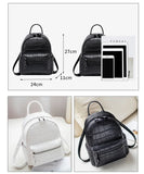 Crocodile Women Backpack Small Schoolbags for Girls Daypack Bagpack