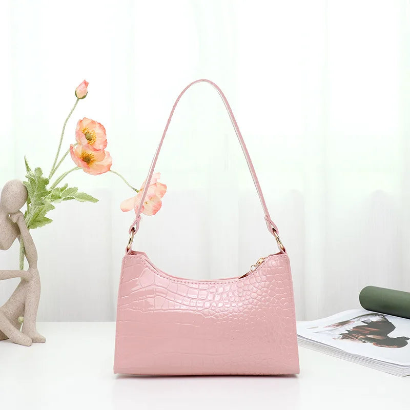 Small Crossbody Bag PU Leather Evening Handbag for Women