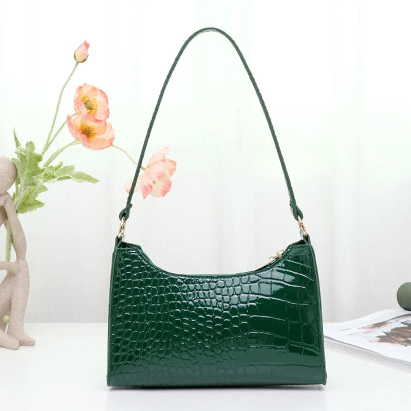 Small Crossbody Bag PU Leather Evening Handbag for Women