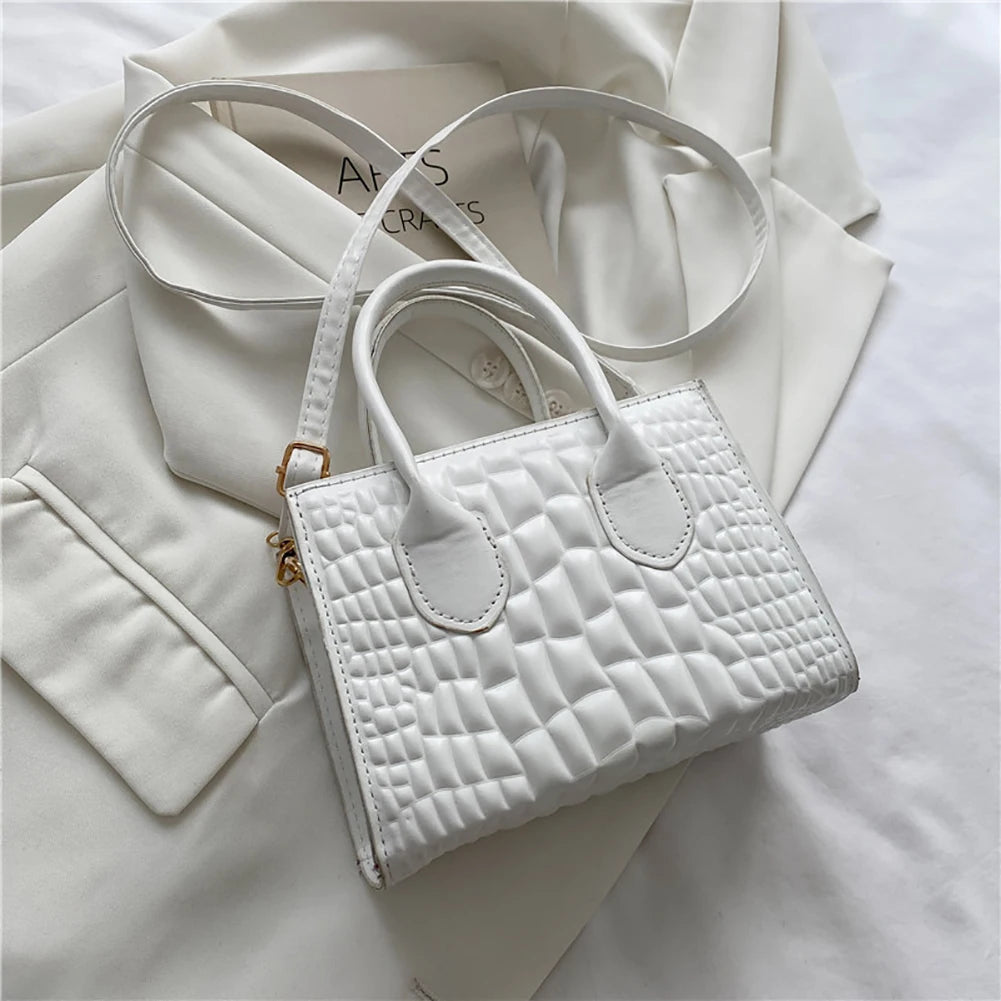 Small Leather Crossbody Handbag for Travel and Business