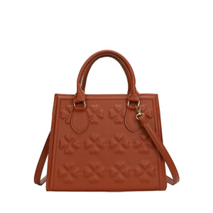Women's Square Shoulder Bag Solid Handbag Travel Crossbody Pouch Tote