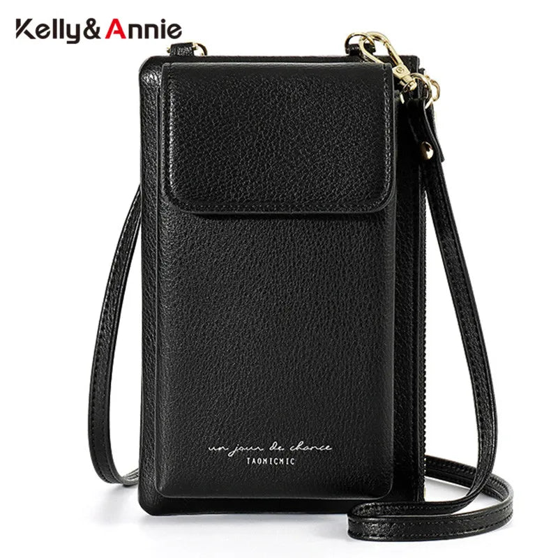 Women's Leather Shoulder Bag Mini Crossbody Purse Wallet