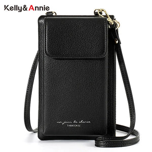 Women's Leather Shoulder Bag Mini Crossbody Purse Wallet
