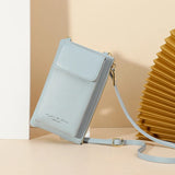 Women's Leather Shoulder Bag Mini Crossbody Purse Wallet