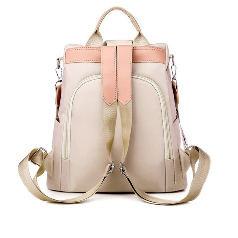 Flower Embroidery Anti-theft Women's Backpack