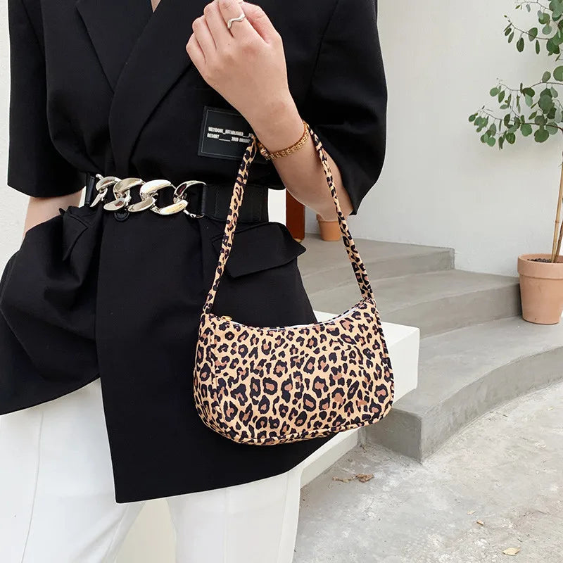 Retro Women Top-handle Totes Shoulder Bag Leather Chain Handbag