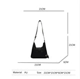 Casual Women Totes Shoulder Bags Female Leather Chain Handbags