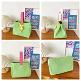 Casual Women Totes Shoulder Bags Female Leather Canvas Handbag