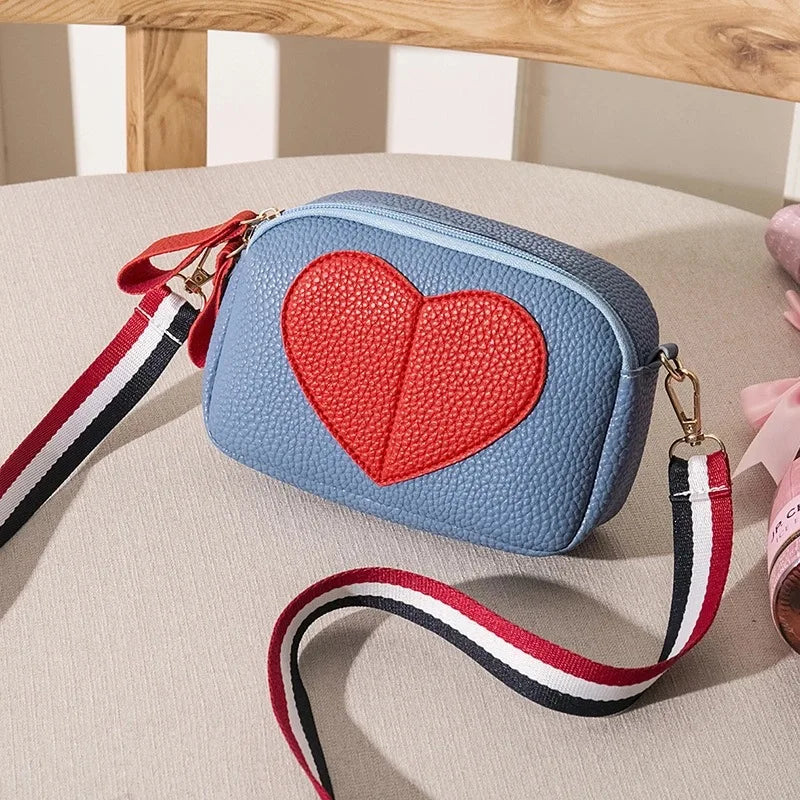 Women Crossbody Bag Heart-shaped Pillow Totes Shoulder Bags Small Messenger Bag