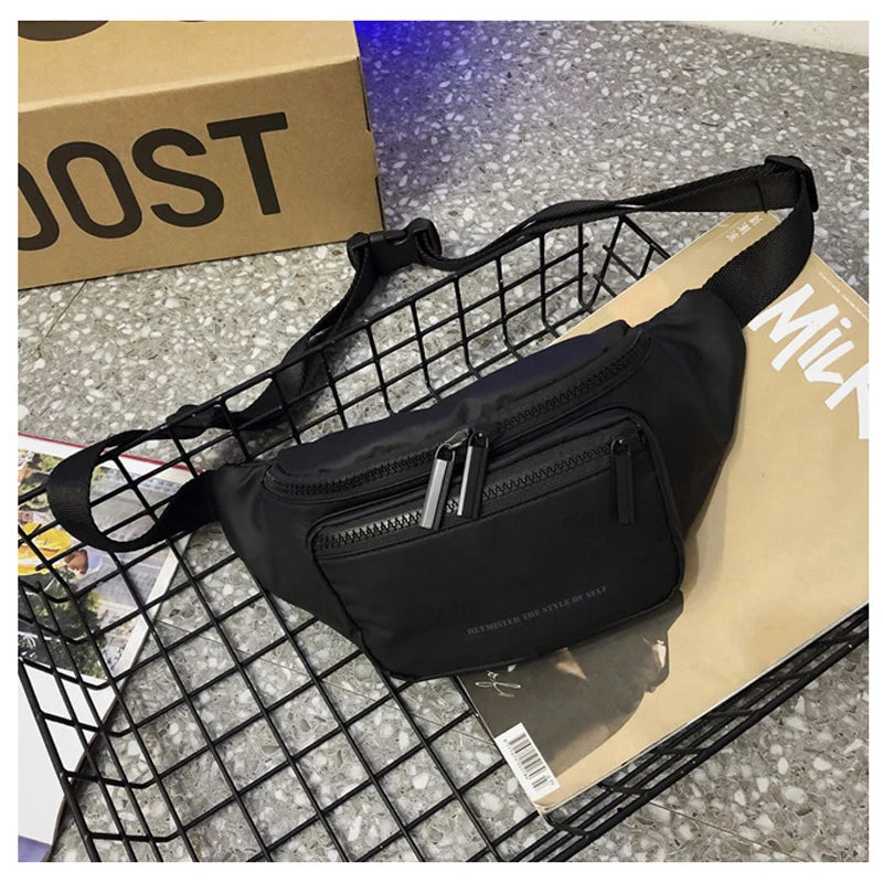 Waterproof Money Belt Bag Men's Travel Wallet Waist Bags