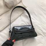 Bright Leather Crossbody Bag for Women