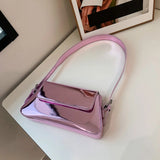 Bright Leather Crossbody Bag for Women