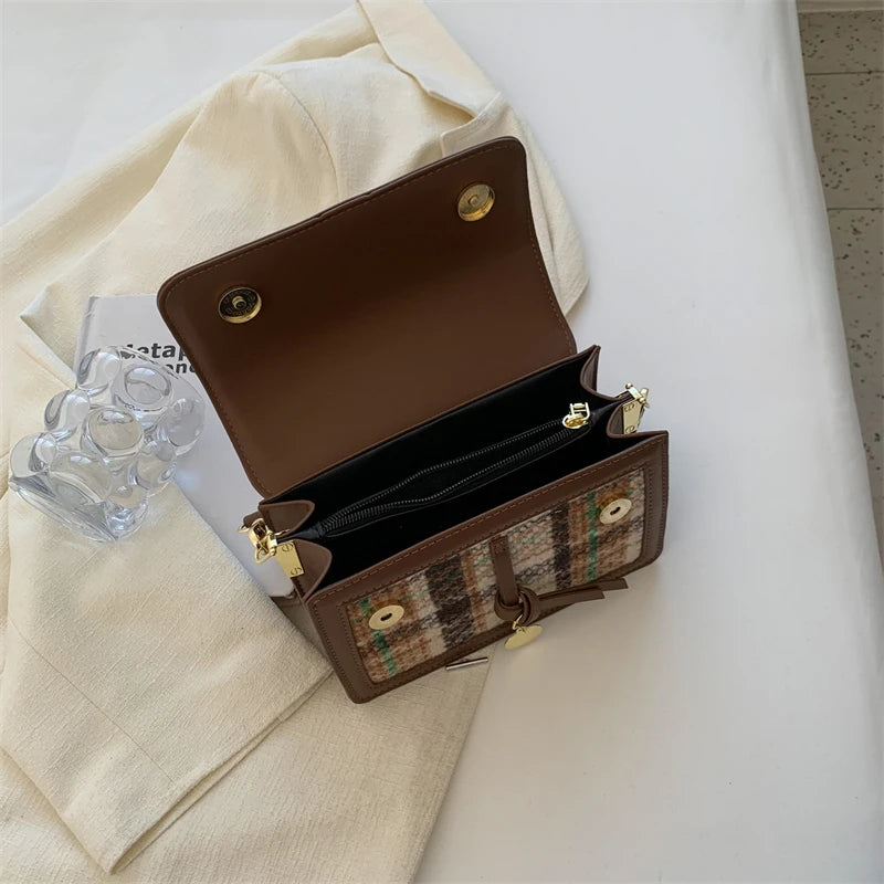 Flap Crossbody Bag Small Shoulder Bag Messenger Bag