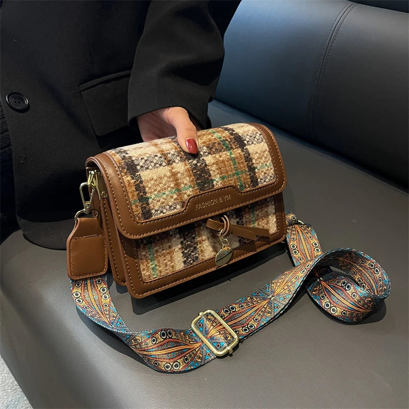 Flap Crossbody Bag Small Shoulder Bag Messenger Bag