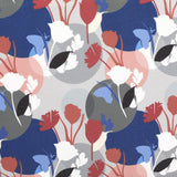 Floral Pattern Women's Shoulder Bag High Durable Fabric Nylon Handbag