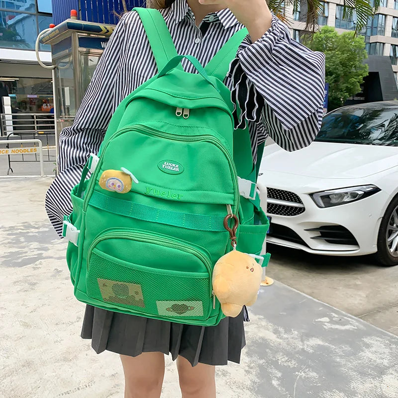 Casual Women Backpack Girl College School Bag Book Packbags Teen Travel