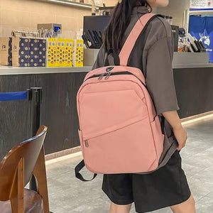 Casual Women Backpack for Teenage Travel Shoulder Bag Rucksack