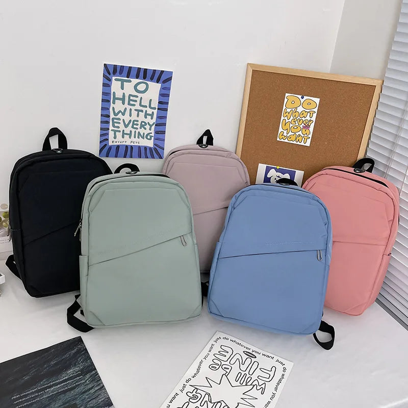 Casual Women Backpack for Teenage Travel Shoulder Bag Rucksack