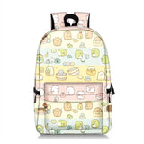 Girls Print Backpack Cartoon School Bag Letter Printing Backpacks