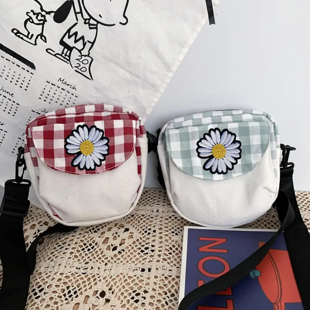 Plaid Women Shoulder Bag Crossbody Casual Small Bag Flap