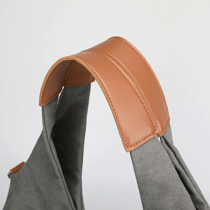 Portable Inclined Shoulder Bag Large Capacity Lady Purse