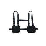 Hip Hop Streetwear Men Tactical Chest Rig Multi-pockets Waistcoat Chest Bag Vest